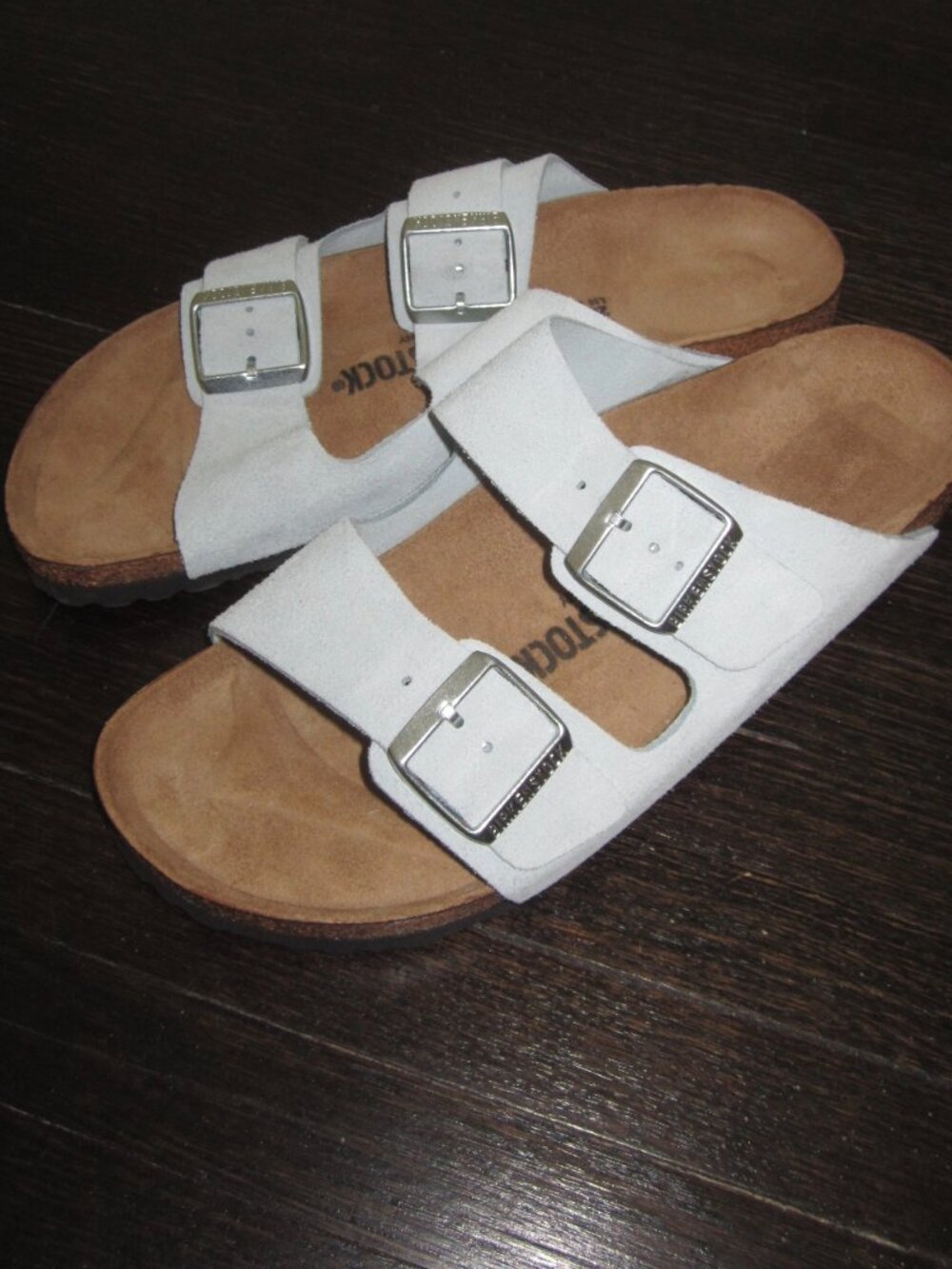 BIRKENSTOCK ARIZONA Suede Sandal Shoes Size 41 - Picture 4 of 12